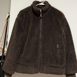 Universal Thread Brown Bear Jacket Women’s Size Medium